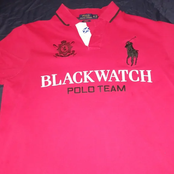 トップス \"ralph lauren\"black watch polo shirt BlackWatch Custom Fit Polo